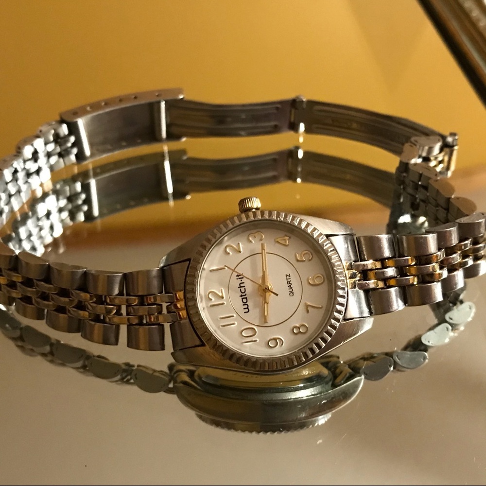Watch-IT Two Tone Ladies Watch